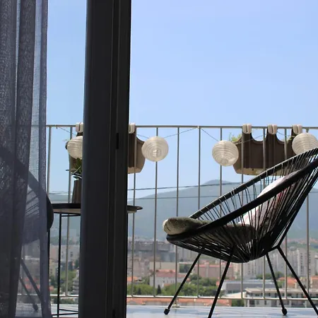 Apartman Merry Harmony Heights - Balcony & Free Garage & Parking Mostar